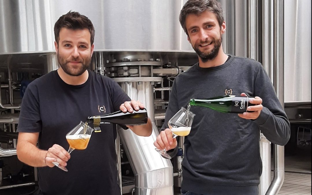 Renaud et François, two passionate Belgian brewers