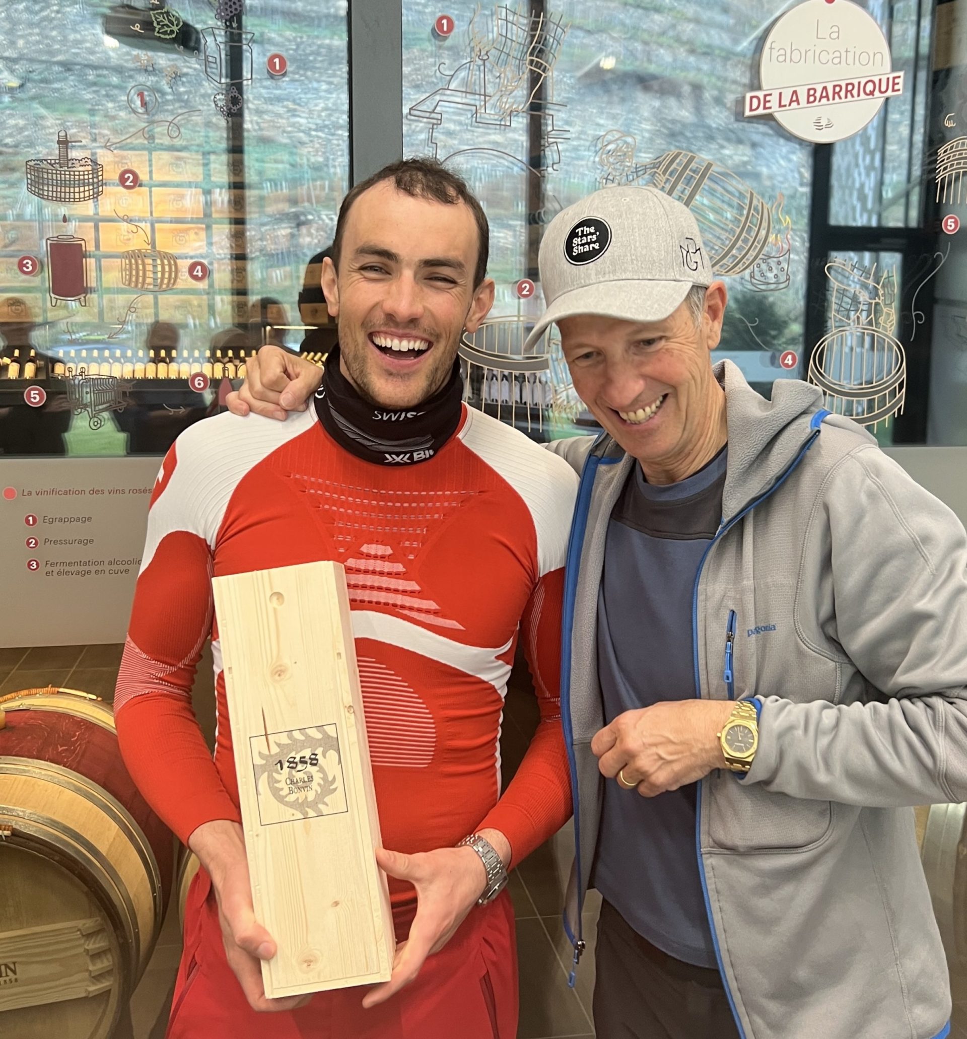 Daniel Yule et Christophe Bonvin