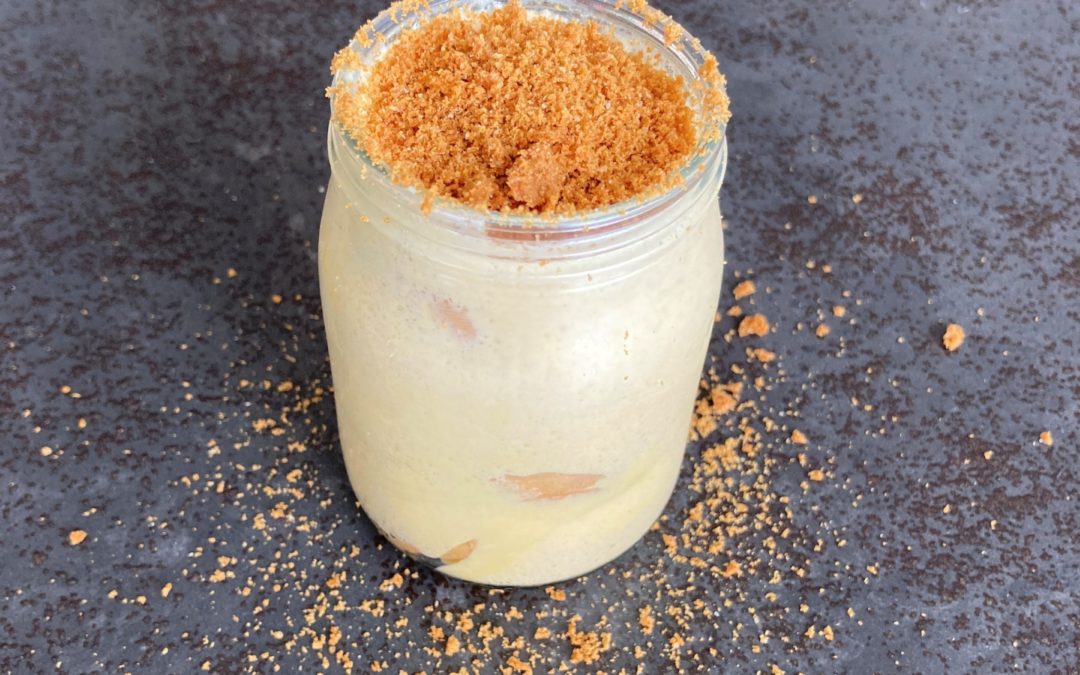 Verrines de tiramisu au caramel