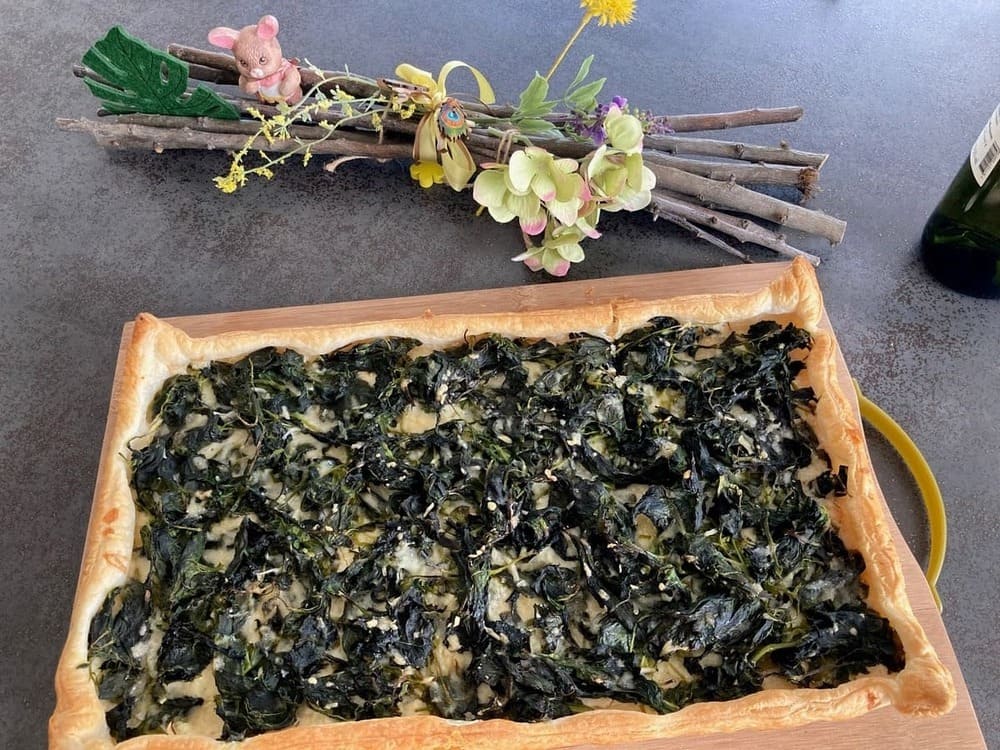 Tarte aux epinards